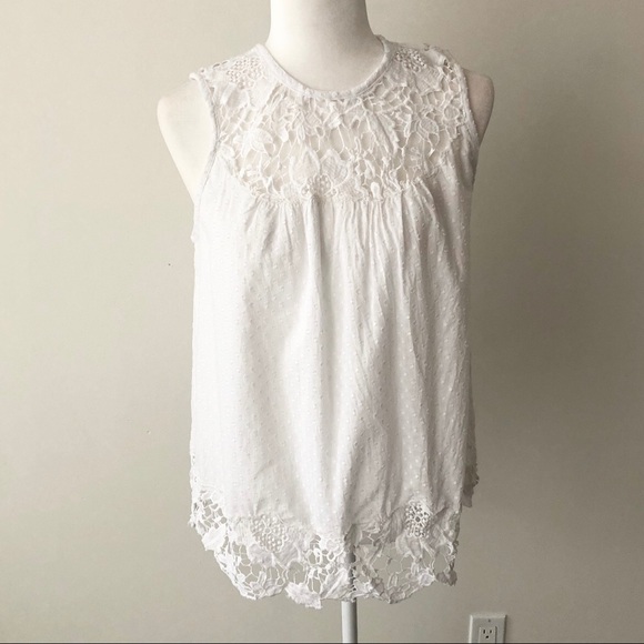 Anthropologie | Aeliana Lace Crochet Top *NWT* - Picture 4 of 15